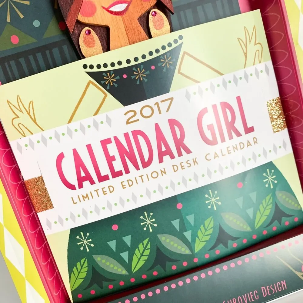 BRITTNEY LEE CALENDAR GIRL LIMITED EDITION DESK SET, SIGNED #493/500